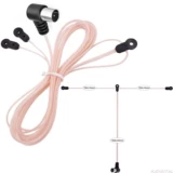 2M75OHMFM RadioAerialCable для улучшения полученного сигнала Home FM антенна 2 метра прозрачная