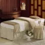 Cao cấp đẹp bedspread denim cao cấp của Trung Quốc tinh khiết màu xám da Tổng Body của pháp trị liệu massage đơn giản sang trọng - Trang bị tấm ra giường spa