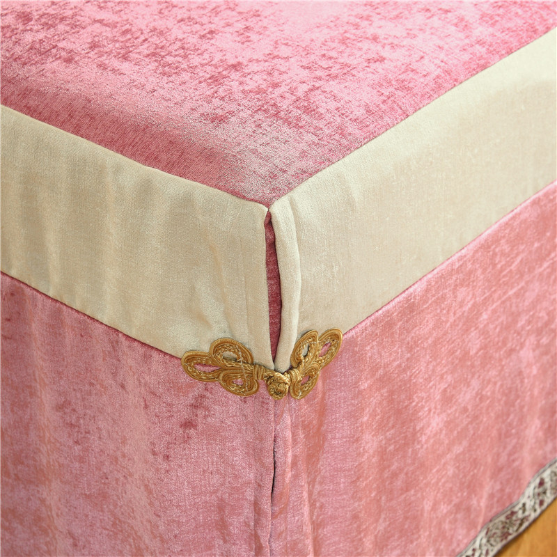 Beauty bed cover bốn bộ cao cấp châu Âu phong cách Bắc Âu thẩm mỹ viện massage giường bìa đơn giản cashmere rắn màu tùy chỉnh - Trang bị tấm ga giường spa đẹp