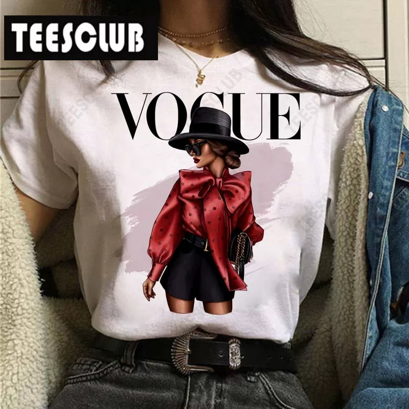 [VOGUE Женская футболка 2022 T женская]
