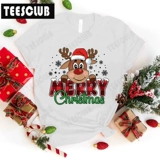 TEESCLUB Рождественская зеленая осенняя футболка, короткий рукав