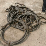 Вставьте сплав Стальной прессование стальной проволочной веревочной веревки, стальная кабельная веревка, кабельная веревка прицепа веревка 28 мм толщиной