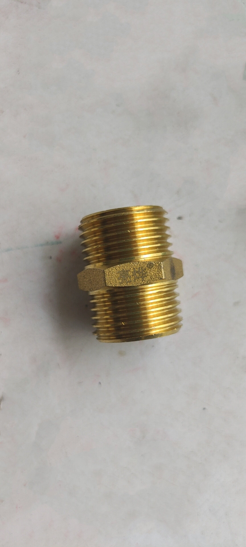 Bright Hwang Double Male Screw Joint Copper Double Male Screw 4 Min Copper Joint Water Heater Mounting Ppr Tube Live Ppr Active Joint