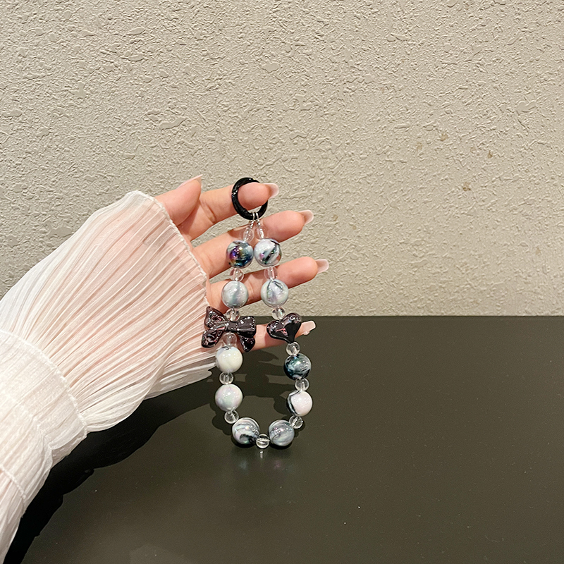 Creative Car Keychain Pendant, Exquisite and High-End, Women's Bag Keychain Ring Pendant, Light Luxury and Simple Trinket