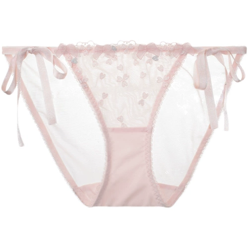 Сексуальный кружевной ремень с бантиком, трусы, дышащее нижнее белье, штаны