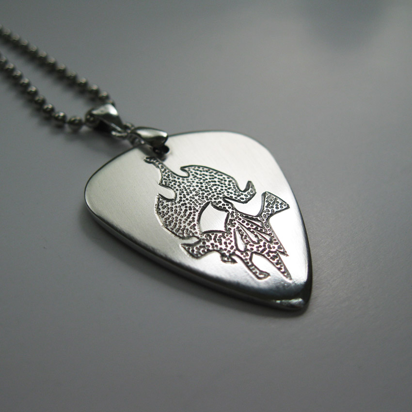 The Ghost Dragon's Ultimate Individuality handmade engraving plecs back can be lettering on the back-Taobao