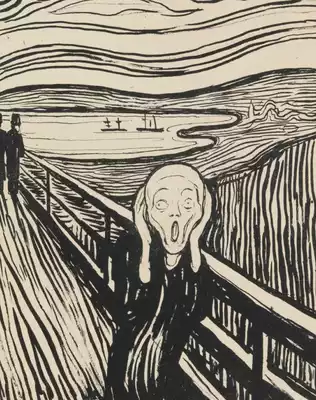 T662 (Norway) Edward middot Monk (Edvard Munch) print sketch sketch material Gallery