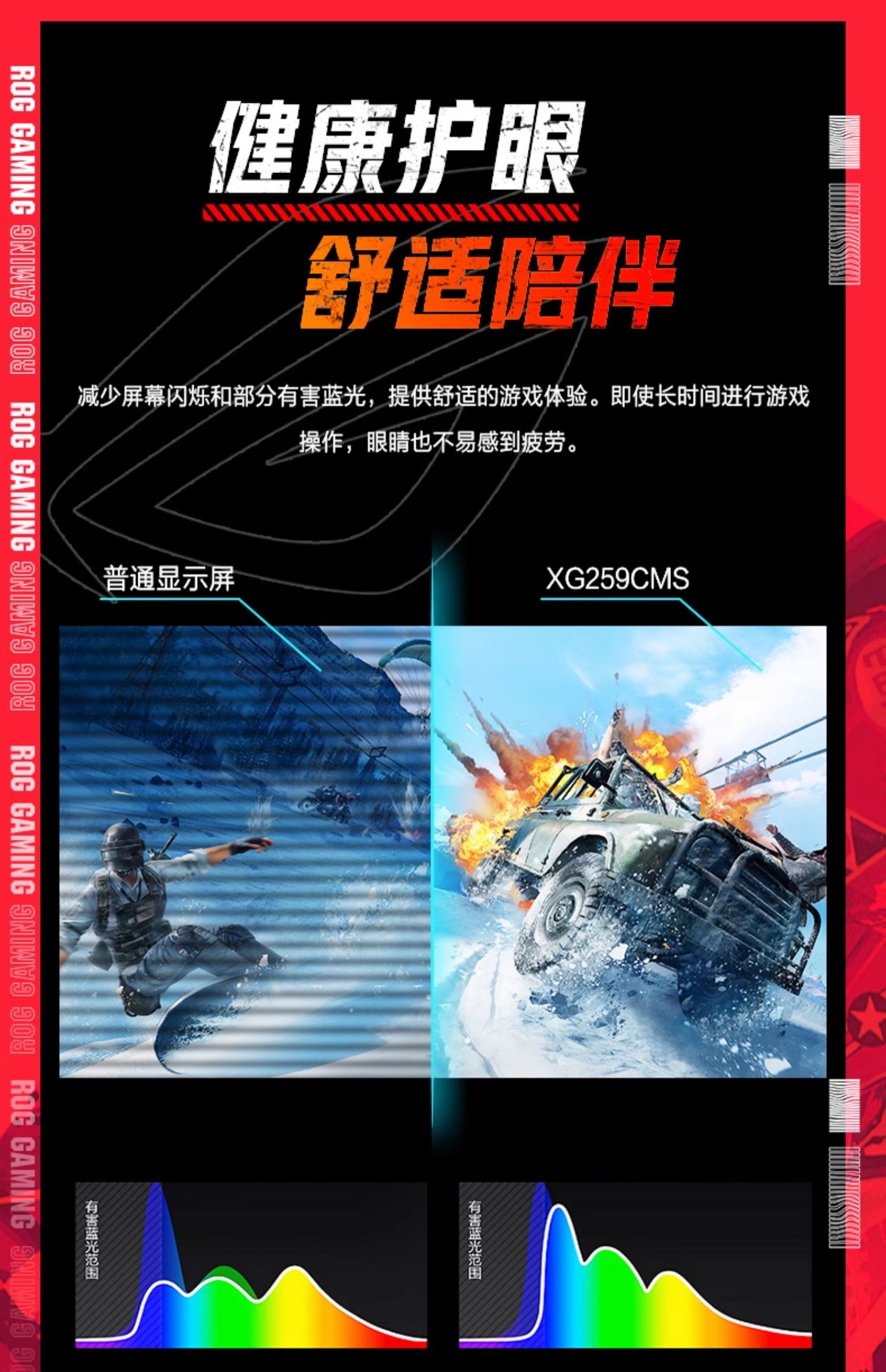 Asus/华硕24.5英寸XG259CMS电脑ROG绝梦25三角洲游戏显示器310HZ插图17