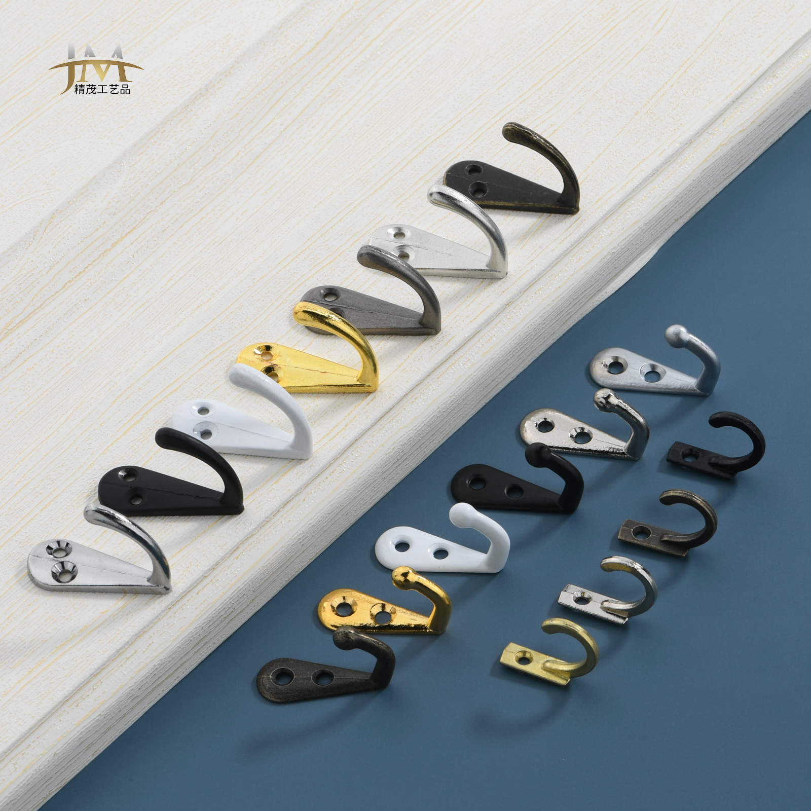 Imitation ancient door behind mini ornaments single hook antique hanging clothes hook small hook alloy special small hook