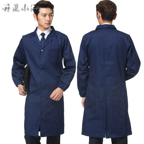 Белый халат, лонгслив, униформа врача для работы подходит для мужчин и женщин