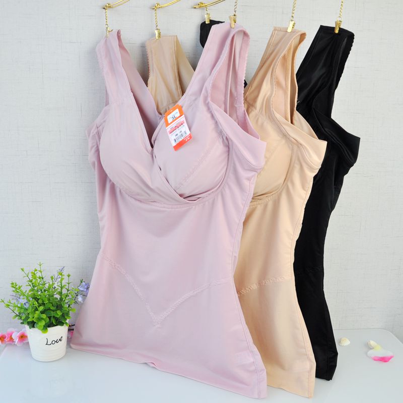 Japanese Thin Bra Integrated Tummy Control Waist Shaping Garment Seamless Vest Slimming Push-Up Anti-Sagging Plus Size 100kg Japanese Thin Bra Integrated Tummy Control Waist Shaping Garment Seamless Vest Slimming Push-Up Anti-Sagging Plus Size 100kg