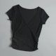 Черный, короткий рукав