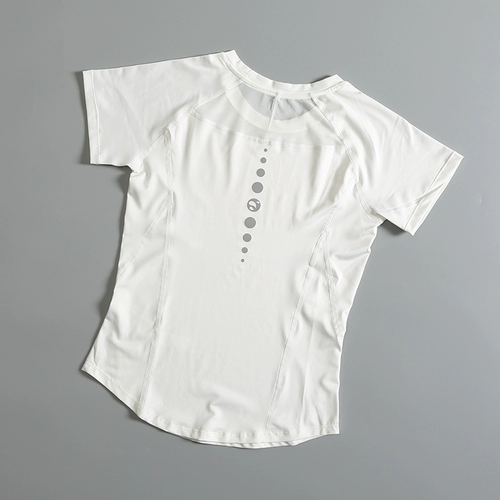 Спортивная футболка, летняя дышащая быстросохнущая одежда для йоги, 2025 года, для бега, короткий рукав, свободный крой