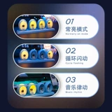 Космический индукционный музыкальный ритм-фонарь, космонавт, фигурка, светильник