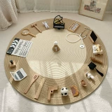 Деревянный брендовый комплект подходит для мужчин и женщин для девочек, ковер, подарок на день рождения