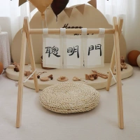 【Аренда】 Умная дверная занавеса + деревянная стойка без прокладки