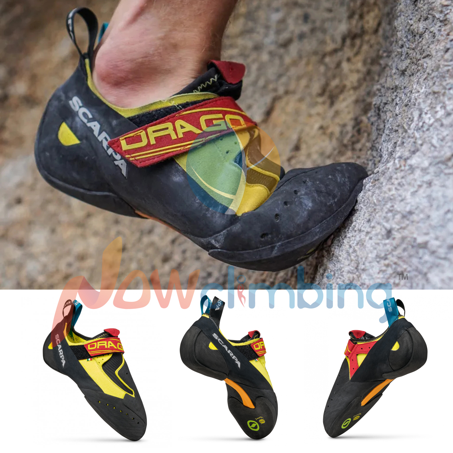 June 10 Inventory Scarpa Drago Dragon Italy imports male and female professional competitive training rock climbing shoes