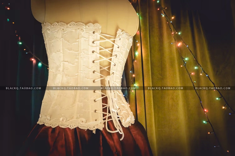 BLACK Q cao cấp dây đeo cổ điển corset thép corset cơ thể mặc một corset eo định hình eo eo định hình