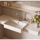 Indoor Washbasin Su Model Pedestal Basin Workbench Basin Floor-Standing Countertop Basin Sketchup