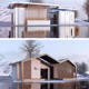 Public Restroom, Bathroom, Public Toilet, Park, Rural Area, Scenic Spot, New Chinese-Style Architecture, Sketchup Model