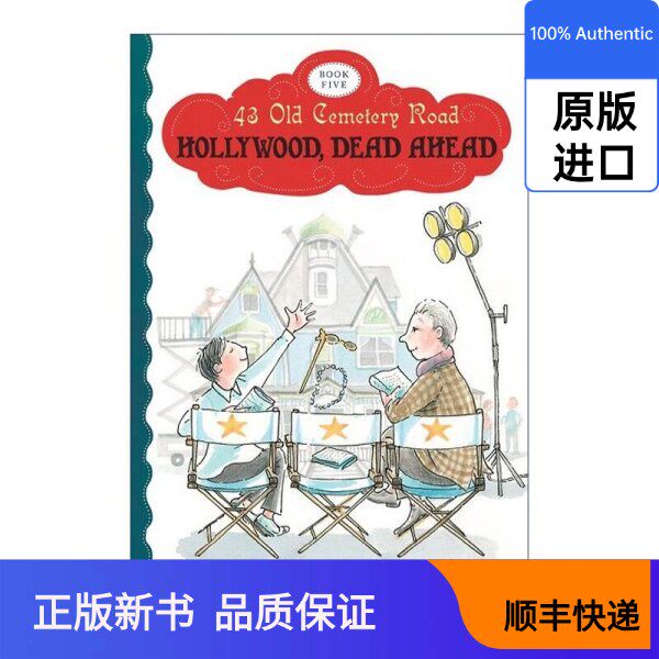 Hollywood, Dead Ahead 43 Old Cemetery Road 5 Funny Ghost Stories Klise, Kate Publishing 9780544336612