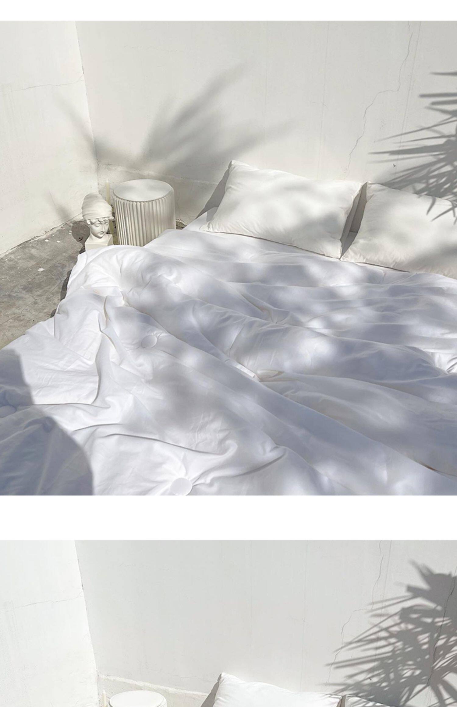 Химические волокна 种豆得云被 蓬松柔软大豆纤维被空调被春秋被全棉50支 春秋夏凉