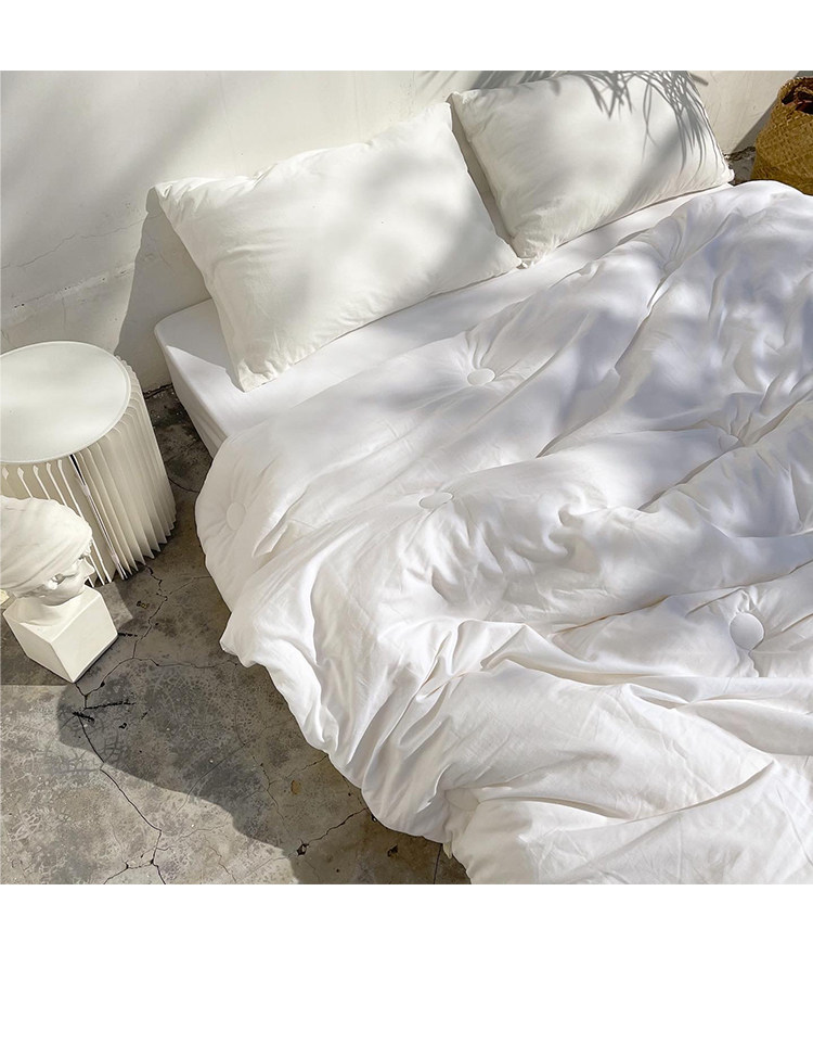 Химические волокна 种豆得云被 蓬松柔软大豆纤维被空调被春秋被全棉50支 春秋夏凉