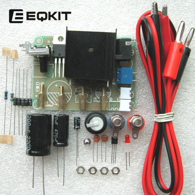 Electronic production kit Electronic Diy loose piece for LM317 adjustable stabilized voltage supply bulk supply kit