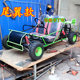 Brand new cool off-road double go-kart with reverse ATV mountain bike electric double go-kart with shed