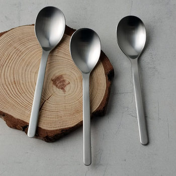 Purfiperli stainless steel children's spoon dessert spoon