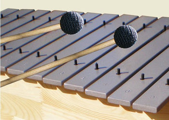 ເຄື່ອງດົນຕີ Orff ໃໝ່/ໄມ້ຄ້ອນ xylophone/glockenspiel mahogany hammer iron piano stick sound brick hammer woolen cover soft hammer/piano