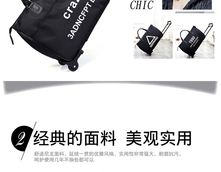 Túi du lịch gấp ngắn khoảng cách túi du lịch công suất lớn nam và nữ túi du lịch túi hành lý túi du lịch túi quần áo túi đựng mỹ phẩm du lịch