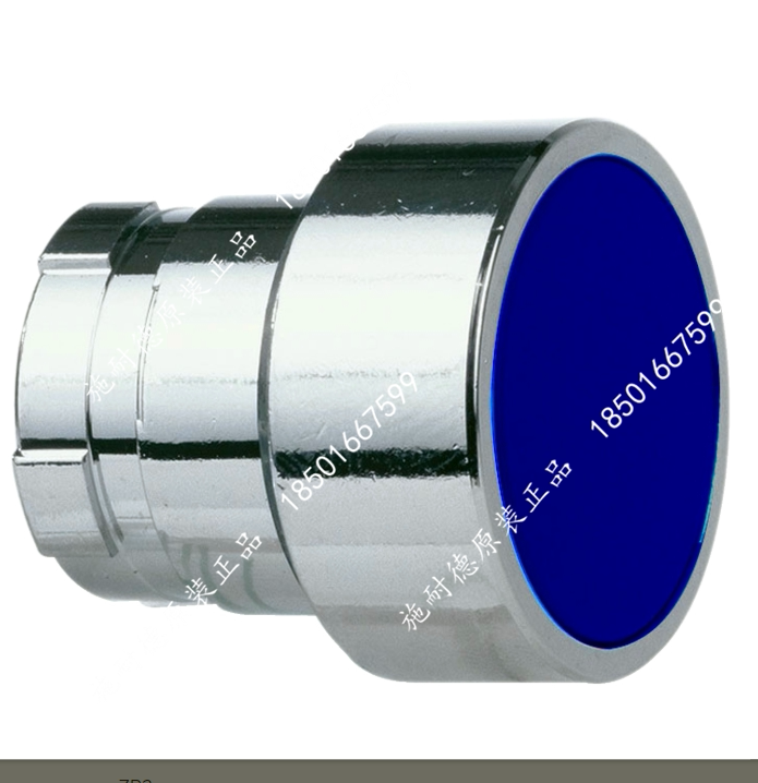 100% new Schneider original ZB2BA6C flat button blue spring reset
