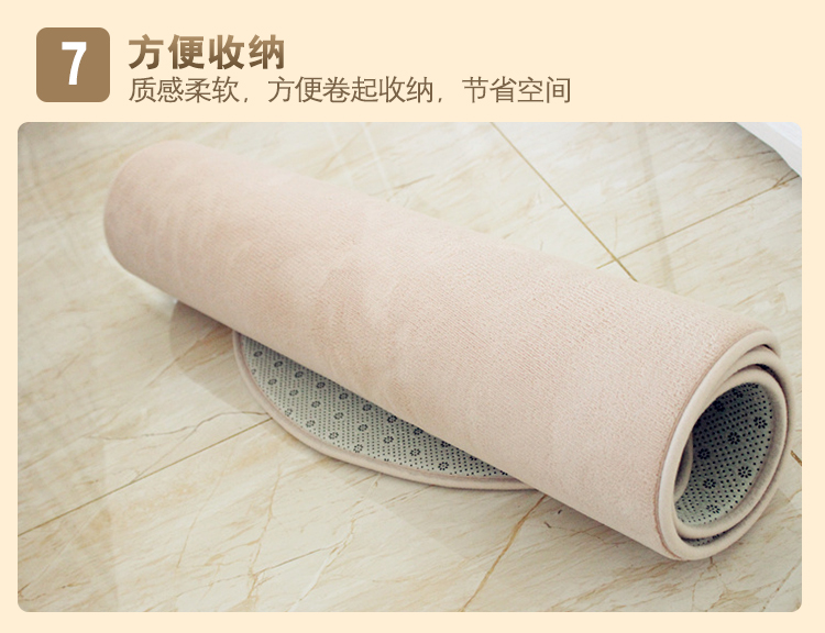 Dễ thương hình bầu dục phòng ngủ đầu giường thảm phía trước chăn ngắn tóc nhà phòng khách bàn cà phê thảm sàn thảm phòng tùy chỉnh - Thảm thảm hàn quốc
