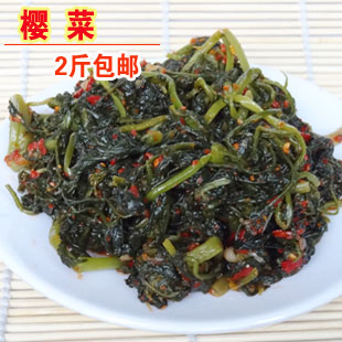 Yanbian snack Cherry 500g slightly spicy handmade pickles Korean National Pickles Yanbian Pickles 2kg