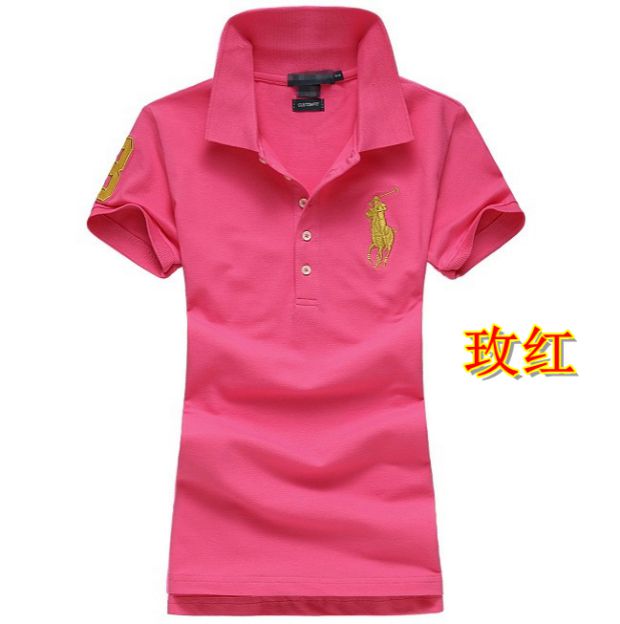 2019 thủy triều mới đưa phụ nữ thể thao POLO áo thun ngắn tay 5 nút Cổ áo mỏng cổ áo quần vợt nữ mùa hè - Áo polo thể thao áo polo dài tay