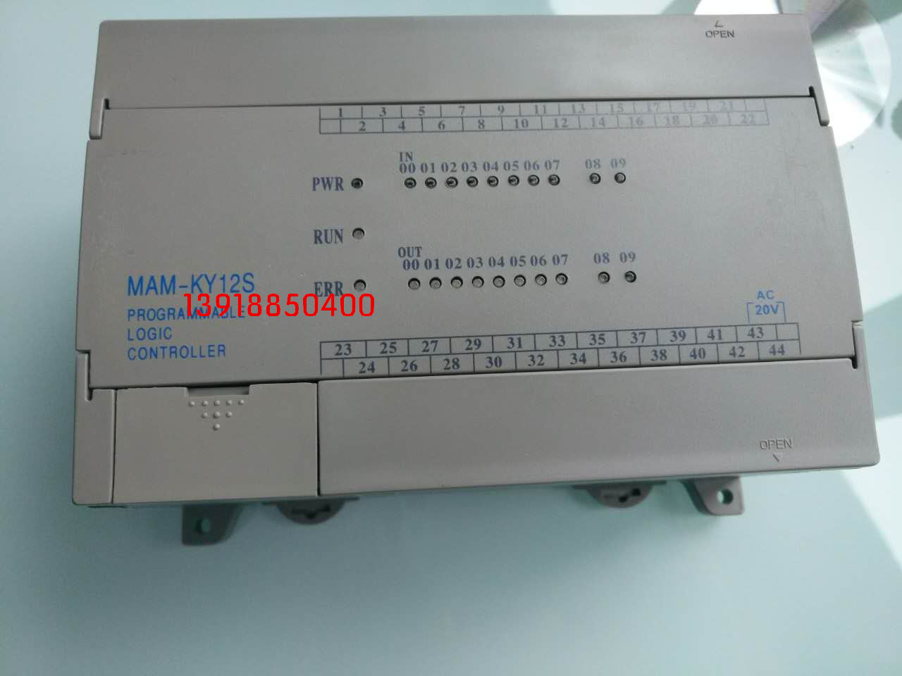 MAM-KY12S(B) screw air compressor controller main controller KY12S screw machine PLC main control 380V