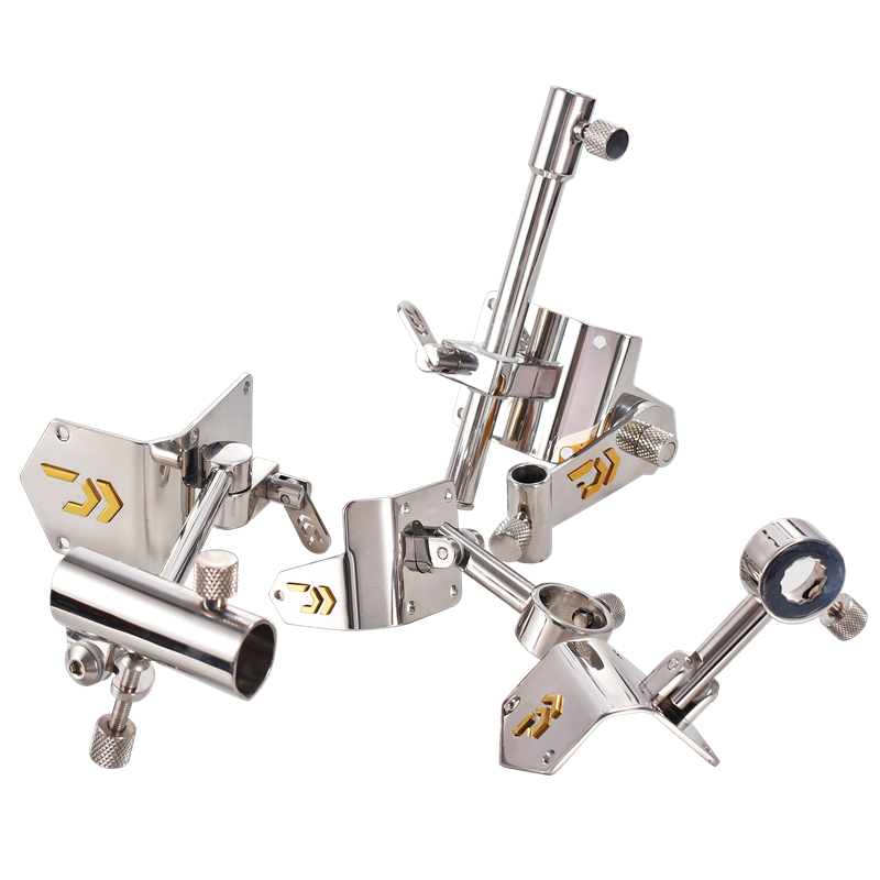 Large and 2900 fishing box accessories fish umbrella stand Guns stand for three sets 2500 thickened stainless steel four sets new