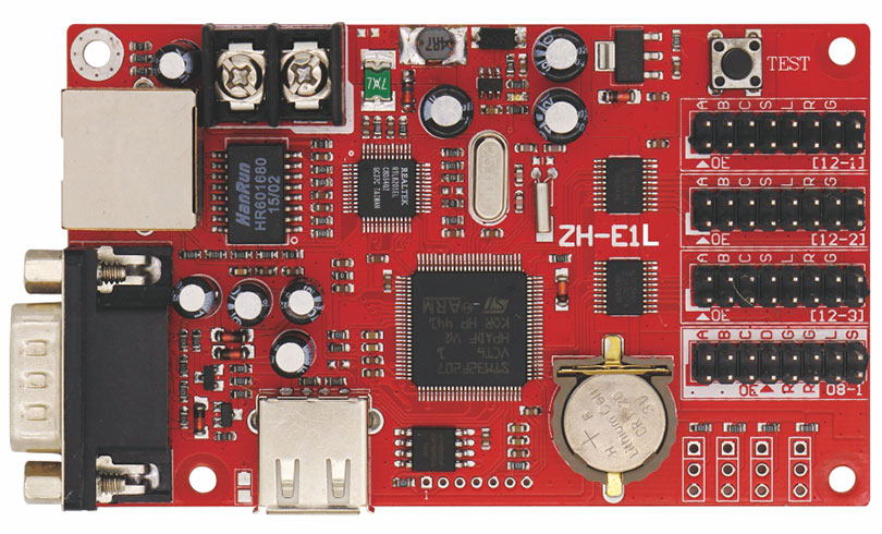 AVIC ZH-E1L LE3L LE5L LE6L LE8L control card LAN cluster LED network interface control card
