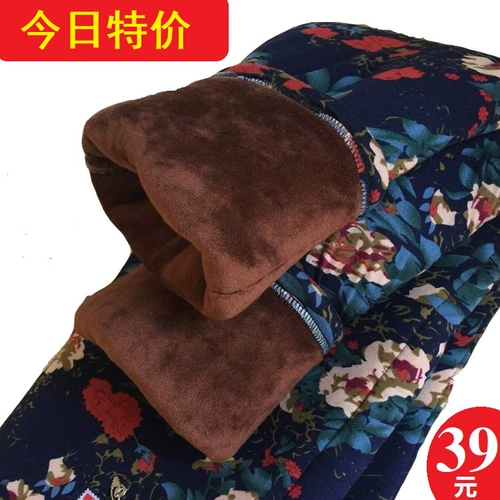 Штаны, утепленный удерживающий тепло пуховик для матери, для среднего возраста, 70-80 лет, высокая талия, свободный крой