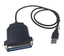 Parallel port printing cable USB to CN36 printer data cable 1284 computer cable Old-fashioned printing cable
