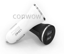 LDNIO Ledno 5V3 1A dual USB Car Charger car charger mobile phone GM cigarette butt