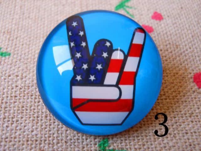 Broche en cristal artificiel - Ref 1180717 Image 8