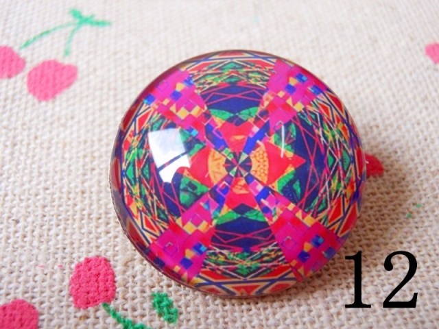 Broche en cristal artificiel - Ref 1180704 Image 17