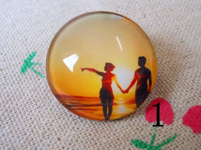 Broche en cristal artificiel - Ref 1180890 Image 6