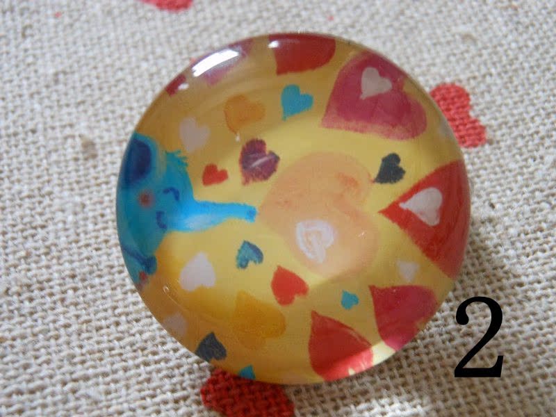Broche en cristal artificiel - Ref 1180823 Image 7