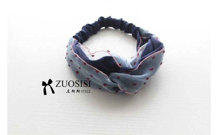 Zuosisi Hàn Quốc cha mẹ-con mẹ tóc ban nhạc nữ trẻ em đôi tóc chéo băng bé gái băng đô nữ