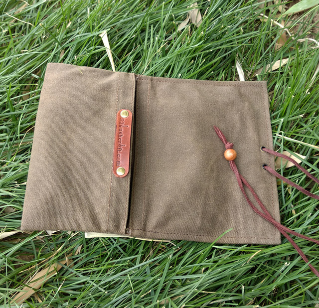 Primitiv outdoor oil wax canvas portable item storage bag coin purse edc storage bag bushcraft