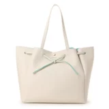 Японская сумка на одно плечо с бантиком, на шнурках