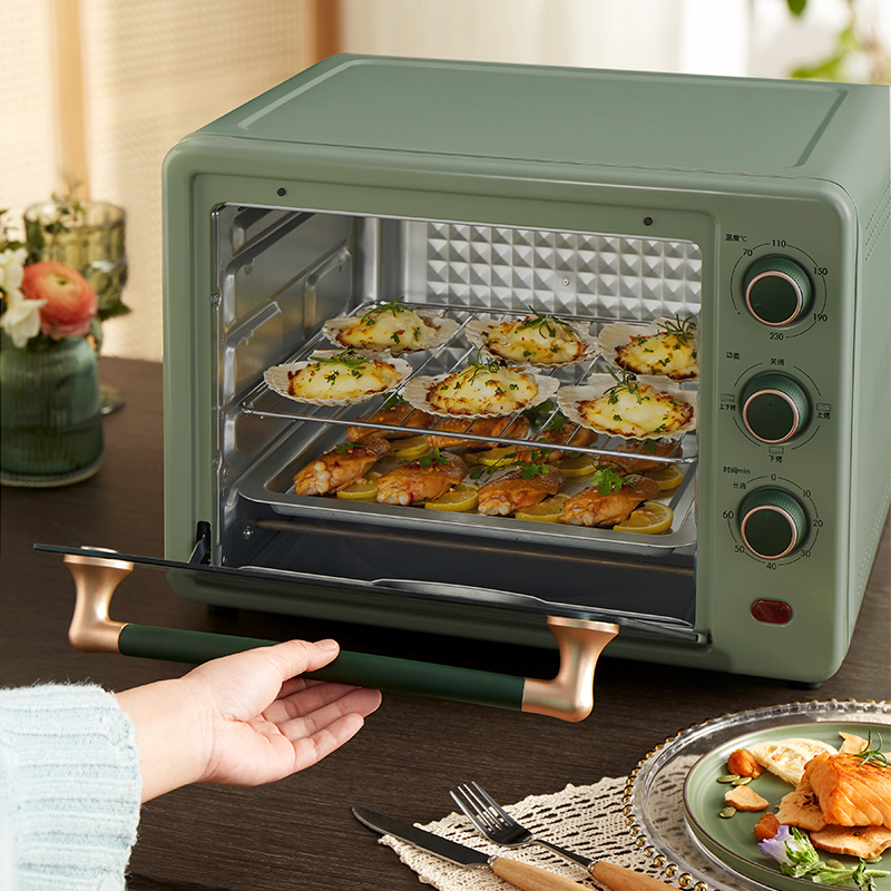 Small Bear Electric Oven Home Small Multifunction Baking Fully Automatic 32L Large Capacity Mini Oven 2021 New